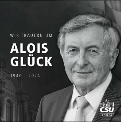 CSU-Kreisverband Rosenheim trauert um Alois Glück