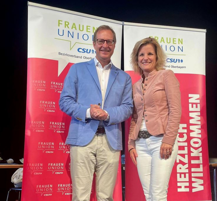 MdB Daniela Ludwig mit Traumergebnis als Bezirksvorsitzende der Frauen-Union Oberbayern bestätigt