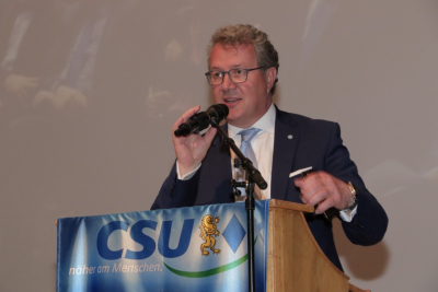 CSU-Kreisvertreterversammlung 2022: Stöttner als CSU-Kreisvorsitzender bestätigt