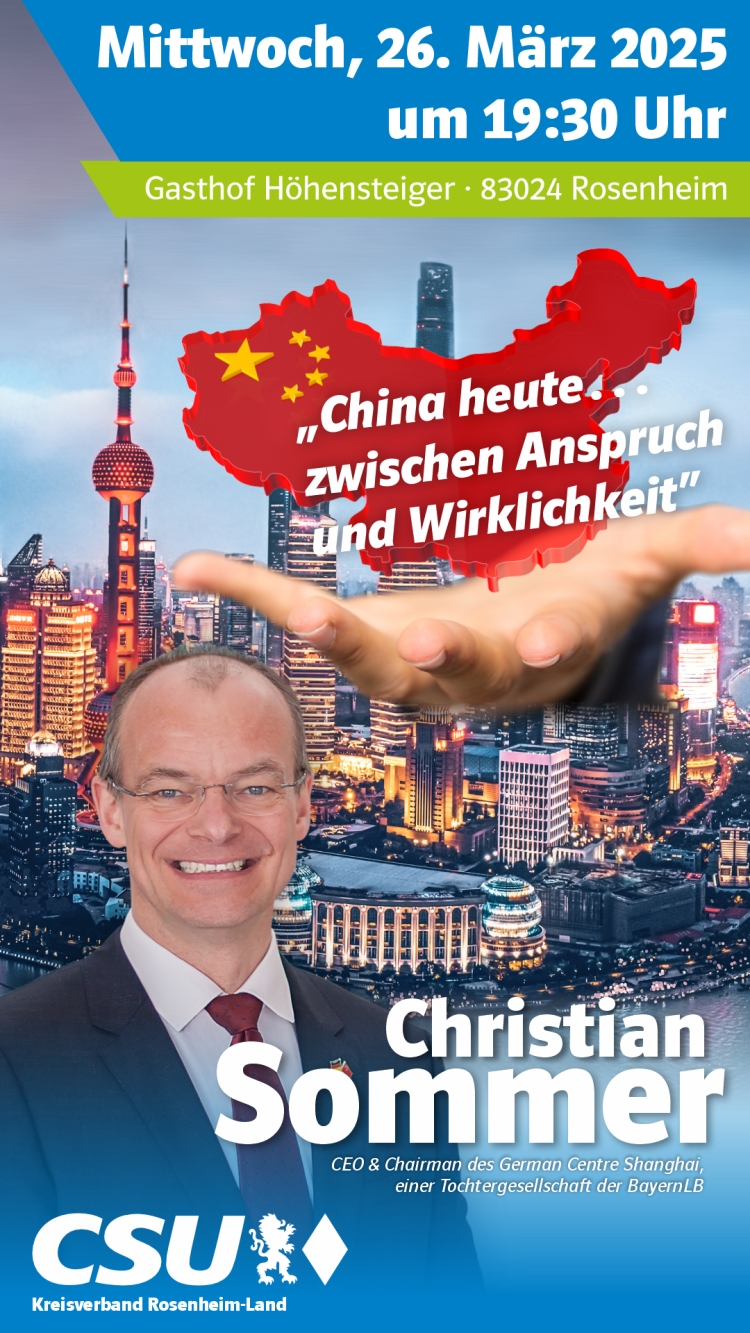 &quot;China heute... zwischen Anspruch und Wirklichkeit&quot;