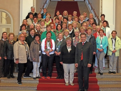 Katholischer Frauenbund Bruckmühl besuchte Otto Lederer im Bayerischen Landtag