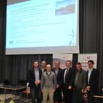 v l n r Daniel Artmann Christian Rinser von der Biogasgruppe Rosenheim Gilbert Vogler und Sebastian Ranner Stadtwerke Rosenheim Johann Brger-Schuster und Georg Friedl vom Fachverband Bi