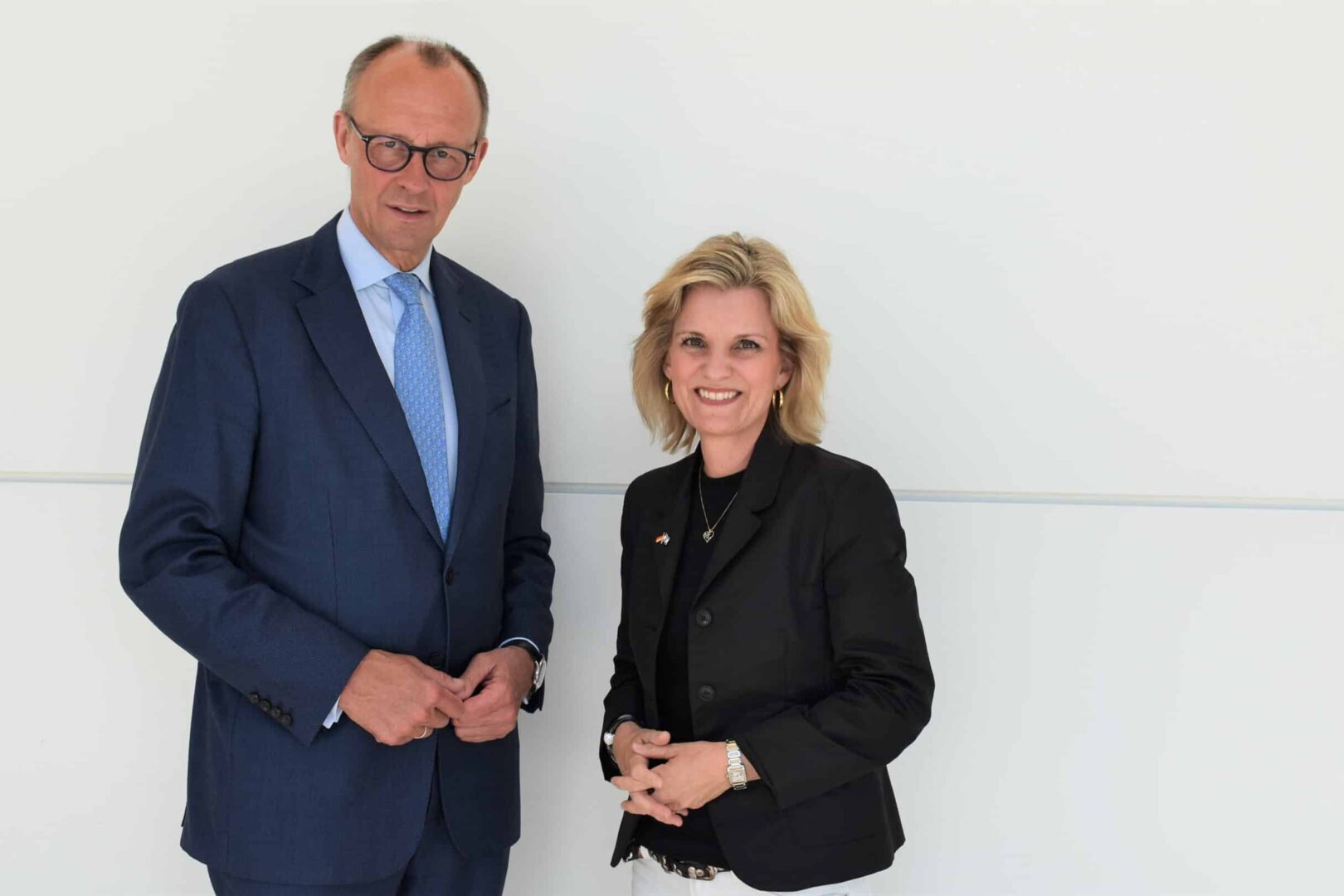Friedrich Merz und Daniela Ludwig