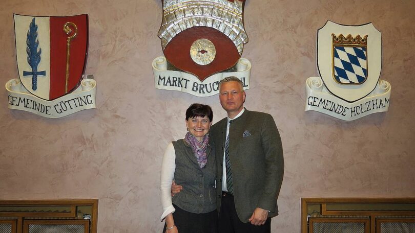 Erster Bürgermeister Richard Richter mit seiner Gattin Christine