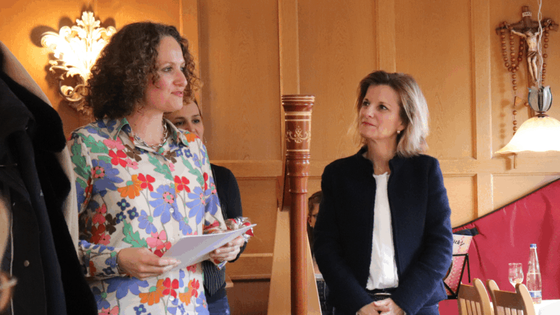 Juliane Grotz und Daniela Ludwig, MdB, Foto: Felix Lechner, CSU Bruckmühl