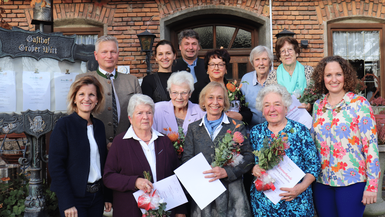 Frauen-Union Bruckmühl mit Daniela Ludwig, MdB und Ersten Büergermeister Richard Richter, Foto: Felix Lechner, CSU Bruckmühl