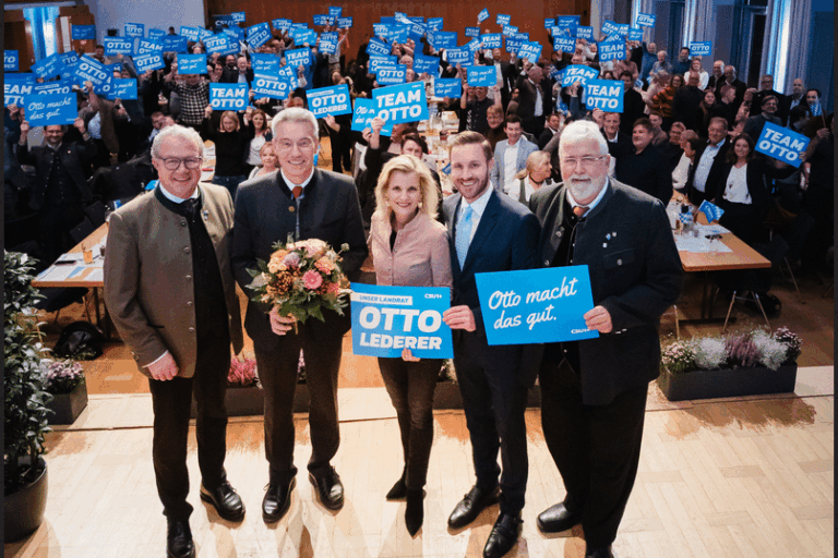 CSU Rosenheim Nominierung Otto Lederer Foto: © Christoph Leonhardt, InAlpinus Design