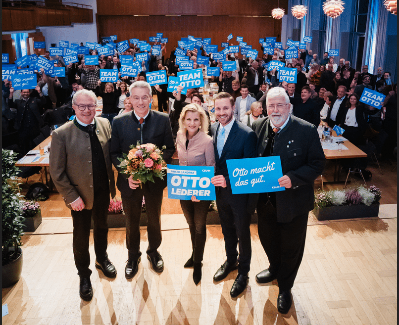CSU Rosenheim Nominierung Otto Lederer Foto: © Christoph Leonhardt, InAlpinus Design