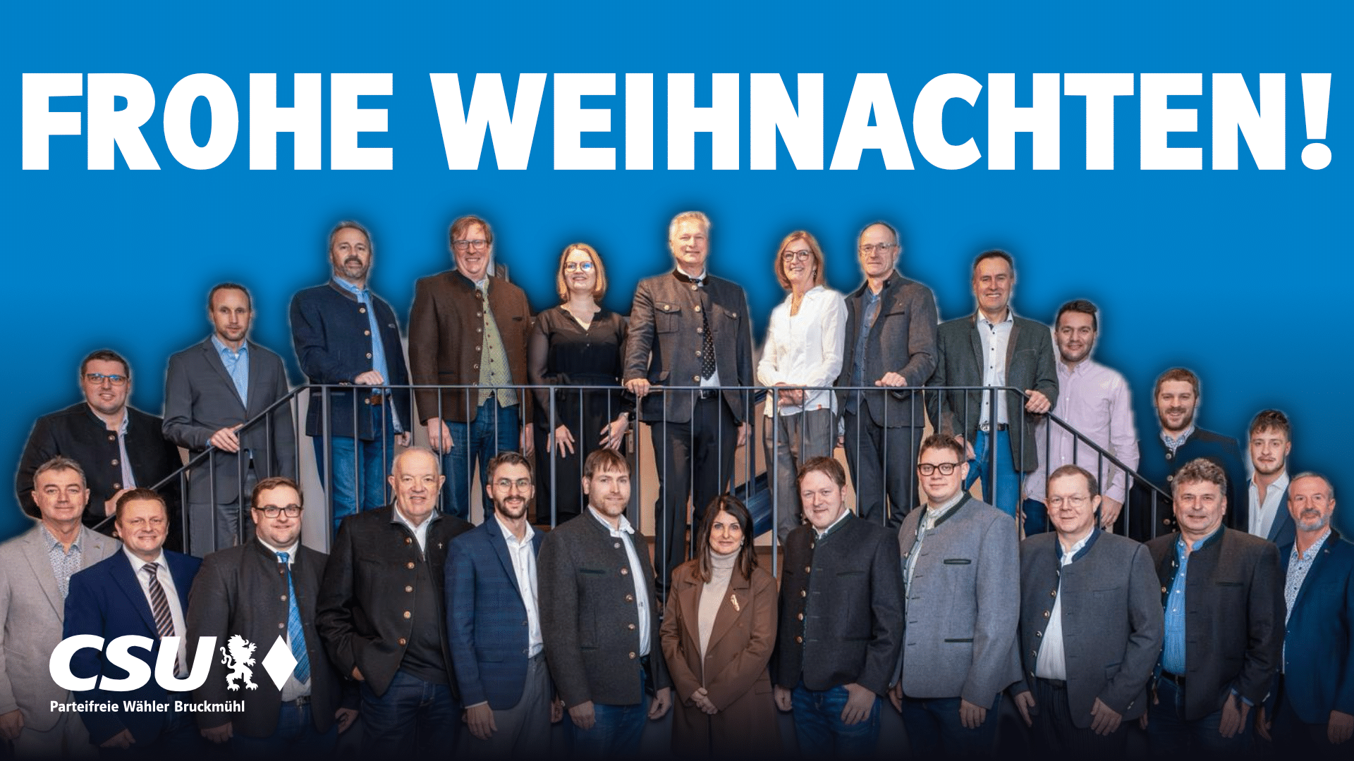 Weihnachtsgruß der Bruckmühler Marktgemeinderatskandidaten