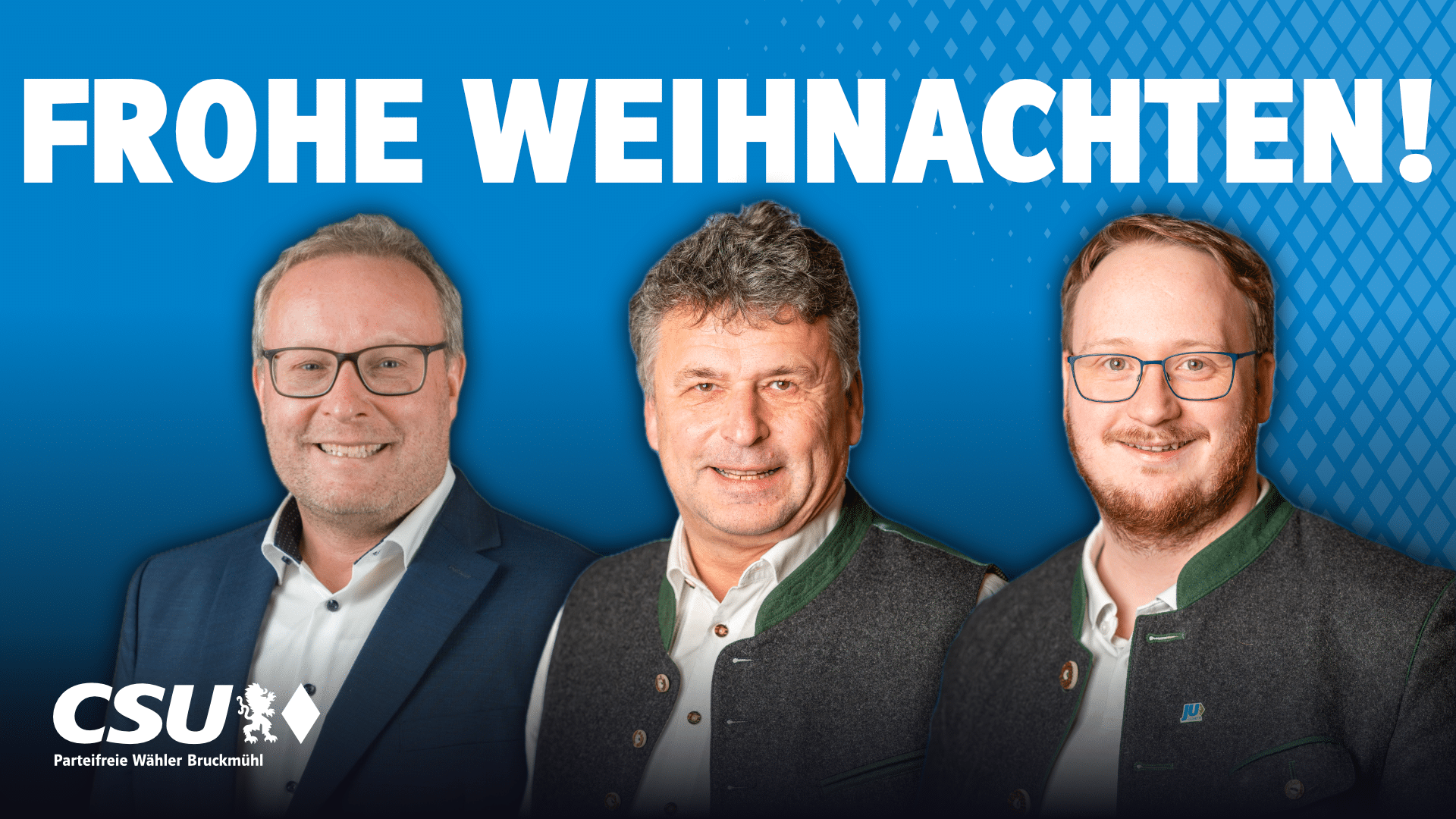 Weihnachtsgruß der Bruckmühler Kreistagskandidaten